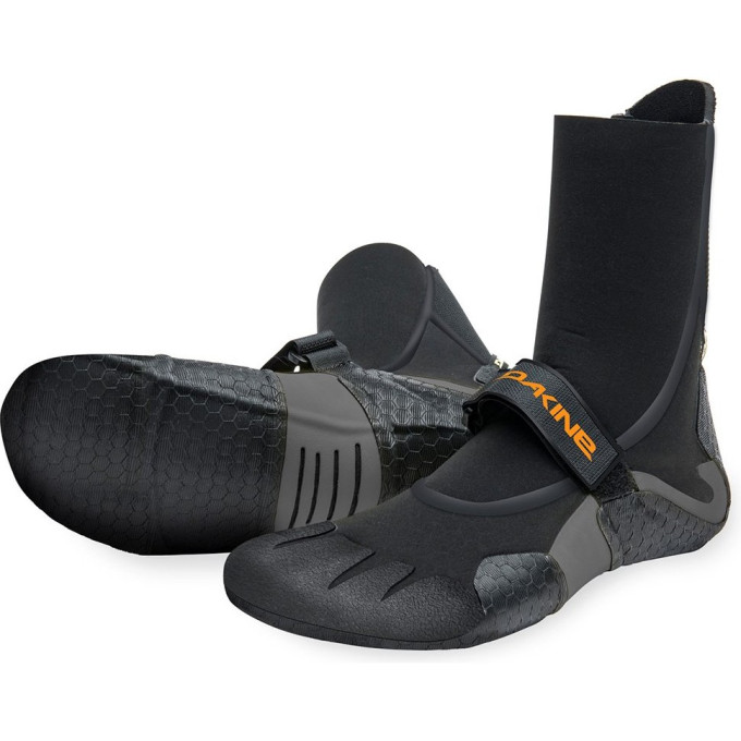 Гидротапки DAKINE UNISEX CYCLONE ROUND TOE BOOT 7/5MM BLACK Размер 6 DK21U7RTB (0604565437877)